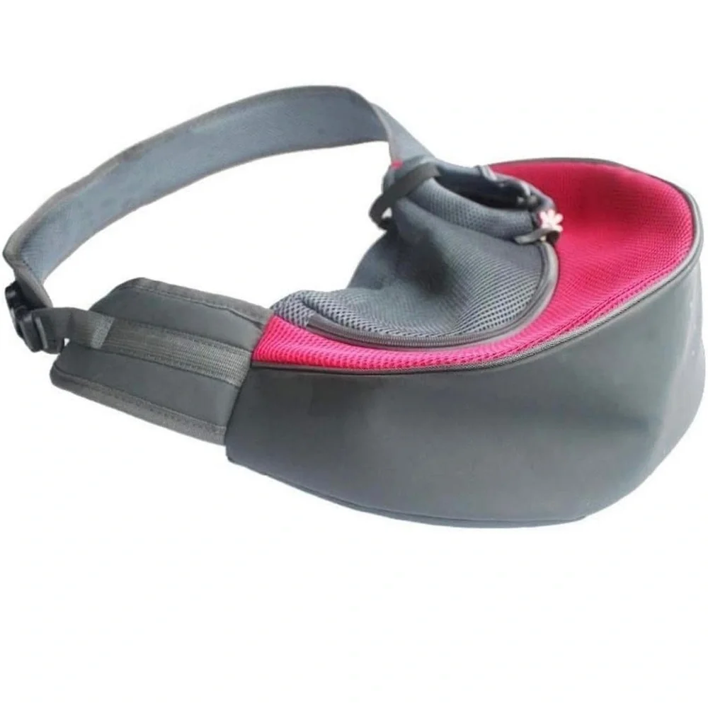 Breathable Mesh Pet Carrier Bag with Sling Shoulder Strap